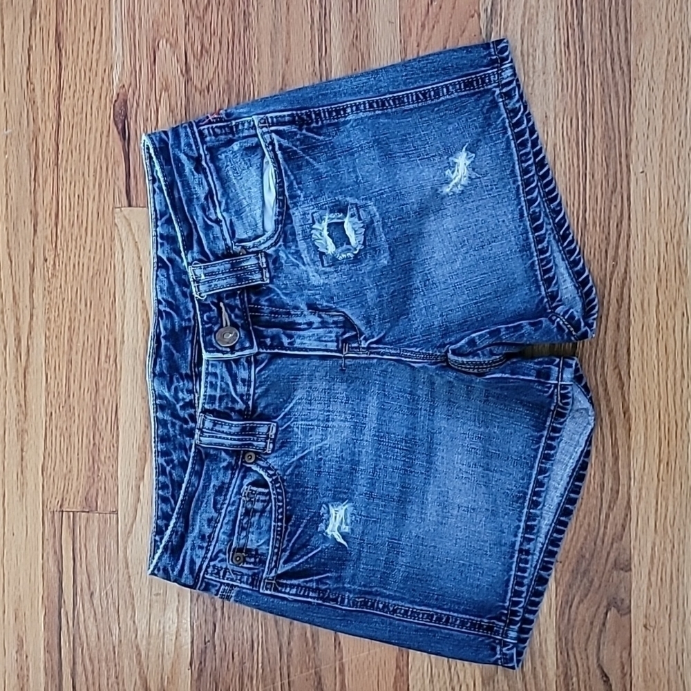 GAP Distressed Jean Shorts 0/24